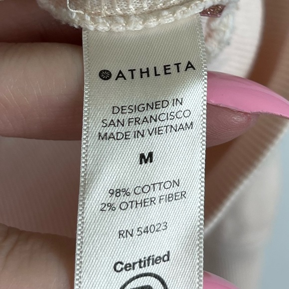 Athleta Uptempo Hoodie Sweatshirt Size Medium - Picture 10 of 10